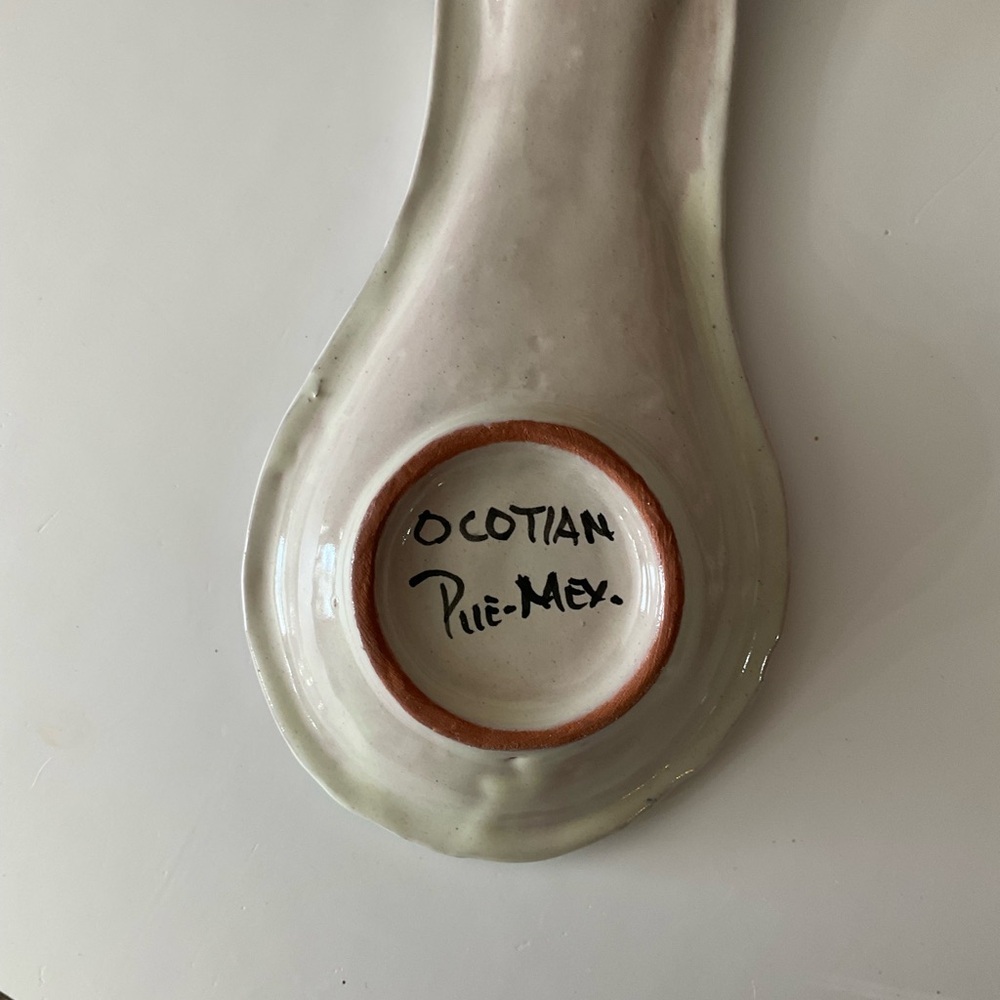 Colorful Ceramic Spoon Rest - Picture 2 of 2